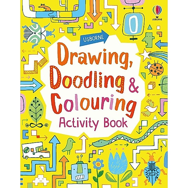 Drawing, Doodling and Colouring Activity Book, Fiona Watt, James Maclaine