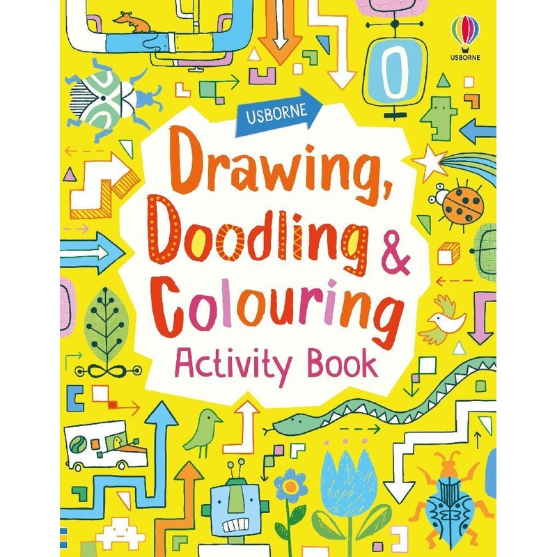 Image of Drawing, Doodling And Colouring Activity Book - Fiona Watt, James Maclaine, Kartoniert (TB)