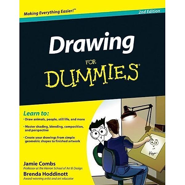 Drawing For Dummies, Brenda Hoddinott, Jamie Combs