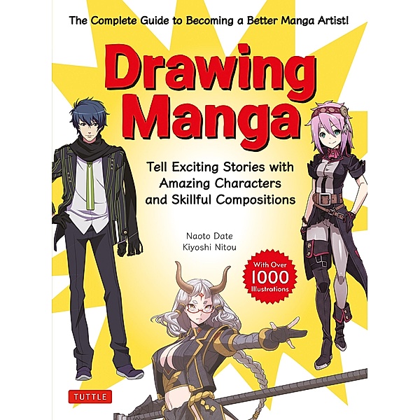 Drawing Manga / Tuttle Publishing, Naoto Date, Kiyoshi Nitou
