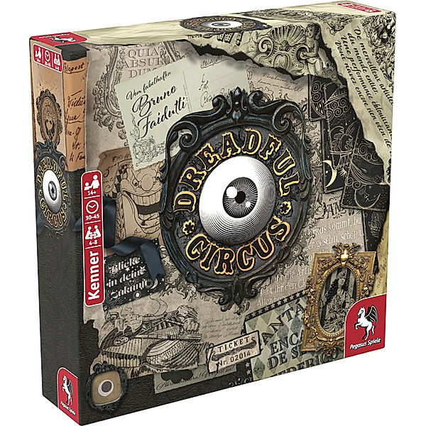 Pegasus Spiele Dreadful Circus (Portal Games) (Spiel), Bruno Faidutti