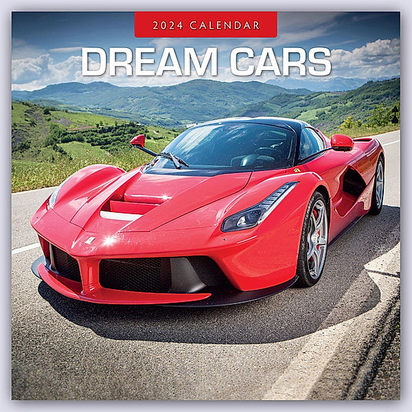 Dream Cars - Traumautos 2024 - 16-Monatskalender, Red Robin Publishing Ltd