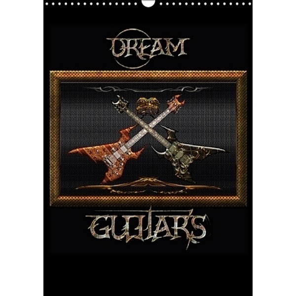 Dream Guitars (Wall Calendar 2017 DIN A3 Portrait), Bluesax