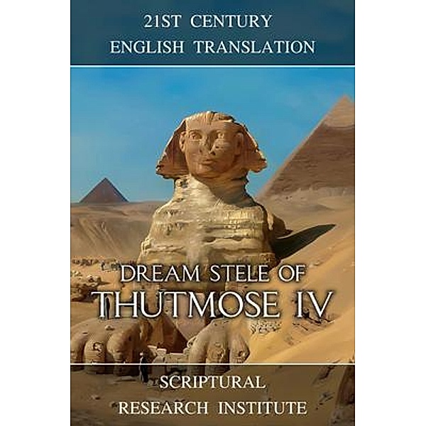Dream Stele of Thutmose IV / Memories of the New Kingdom Bd.6, Scriptural Research Institute