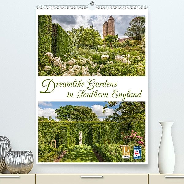Dreamlike Gardens in Southern England (Premium, hochwertiger DIN A2 Wandkalender 2023, Kunstdruck in Hochglanz), Christian Mueringer