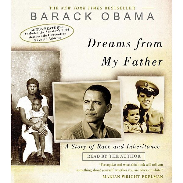 Dreams from My Father, 6 Audio-CDs, Barack Obama