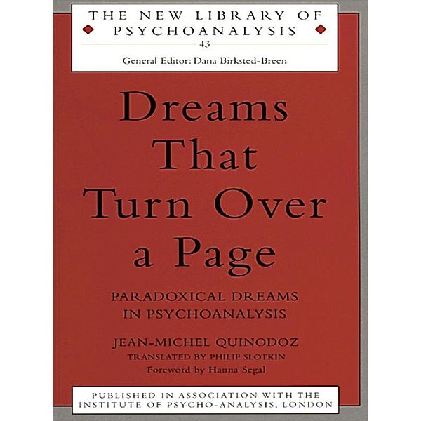 Dreams That Turn Over a Page, Jean-Michel Quinodoz