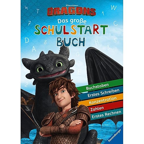 Dreamworks Dragons: Das große Schulstartbuch