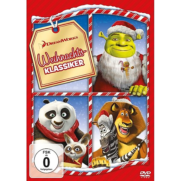 DreamWorks Weihnachtsklassiker (Shrek - O Du Shrekliche, Kung Fu Panda - Ein schlagfertiges Fest, Fröhliches Madagaskar), Keine Informationen