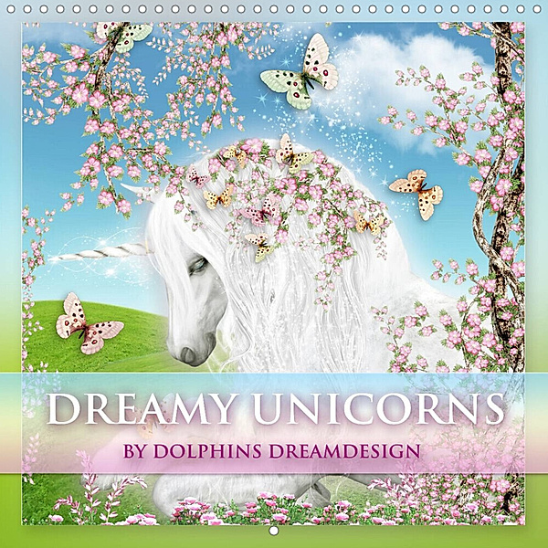 Dreamy Unicorns (Wall Calendar 2023 300 × 300 mm Square), Gaby Shayana Hoffmann