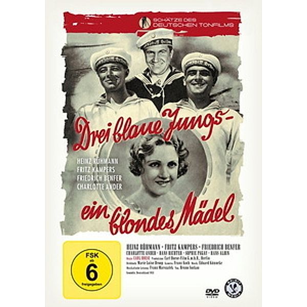 Drei blaue Jungs - ein blondes Mädel, DVD
