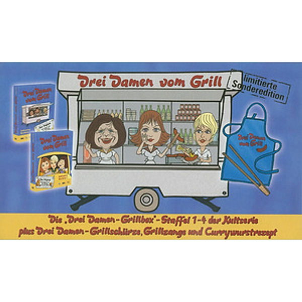 Drei Damen vom Grill - Grillbox (Staffel 1-4)