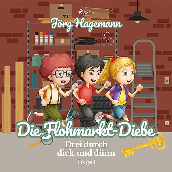 Drei durch dick und dünn - 1 - Die Flohmarkt-Diebe (Drei durch dick und dünn, Folge 1), Jörg Hagemann