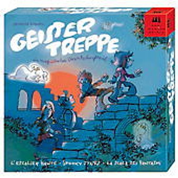 Drei Magier Spiele Geistertreppe, Kinderspiel, Michelle Schanen