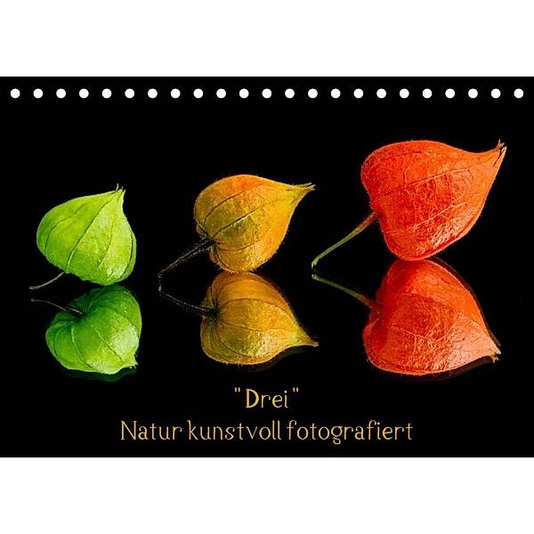 Drei Natur kunstvoll fotografiert (Tischkalender 2023 DIN A5 quer), Beate Goerz