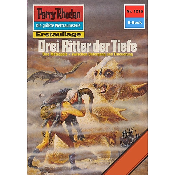 Drei Ritter der Tiefe (Heftroman) / Perry Rhodan-Zyklus Chronofossilien - Vironauten Bd.1216, Ernst Vlcek