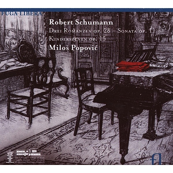 Drei Romanzen Op.28/Sonate Op.11/Kinderszenen, Milos Popovic