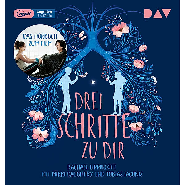 Drei Schritte zu dir,1 Audio-CD, 1 MP3, Rachael Lippincott, Mikki Daughtry, Tobias Iaconis