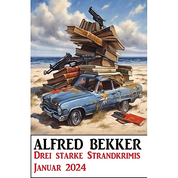 Drei starke Strandkrimis Januar 2024, Alfred Bekker