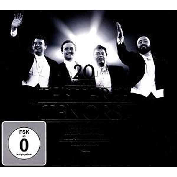 Drei Tenöre Jubiläums-Edition (Cd+Dvd), Carreras, Domingo, Pavarotti