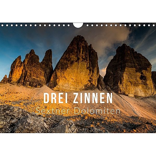 Drei Zinnen. Sextner Dolomiten (Wandkalender 2018 DIN A4 quer), Mikolaj Gospodarek