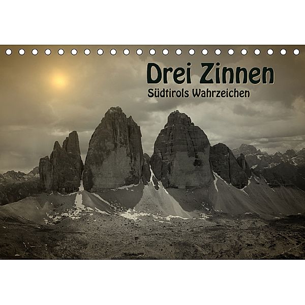 Drei Zinnen - Südtirols Wahrzeichen (Tischkalender 2018 DIN A5 quer), Georg Niederkofler