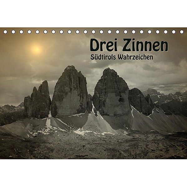 Drei Zinnen - Südtirols Wahrzeichen (Tischkalender 2021 DIN A5 quer), Georg Niederkofler