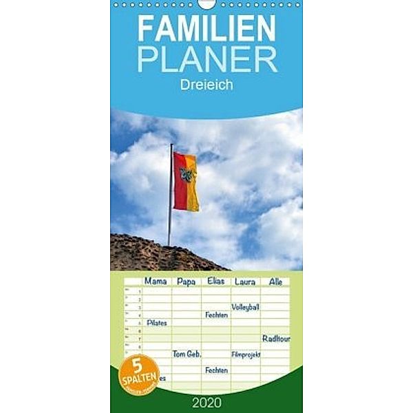 Dreieich - Familienplaner hoch (Wandkalender 2020 , 21 cm x 45 cm, hoch), Claus-Uwe Rank