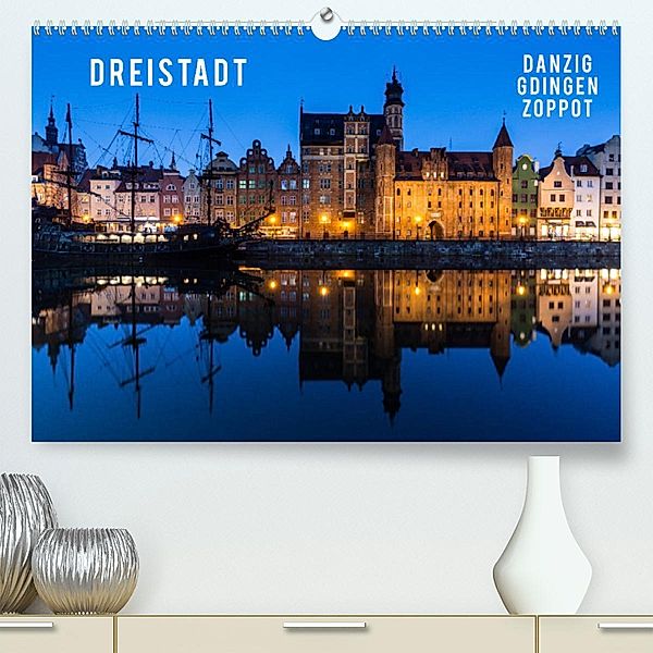 Dreistadt - Danzig, Gdingen, Zoppot (Premium, hochwertiger DIN A2 Wandkalender 2023, Kunstdruck in Hochglanz), Mikolaj Gospodarek