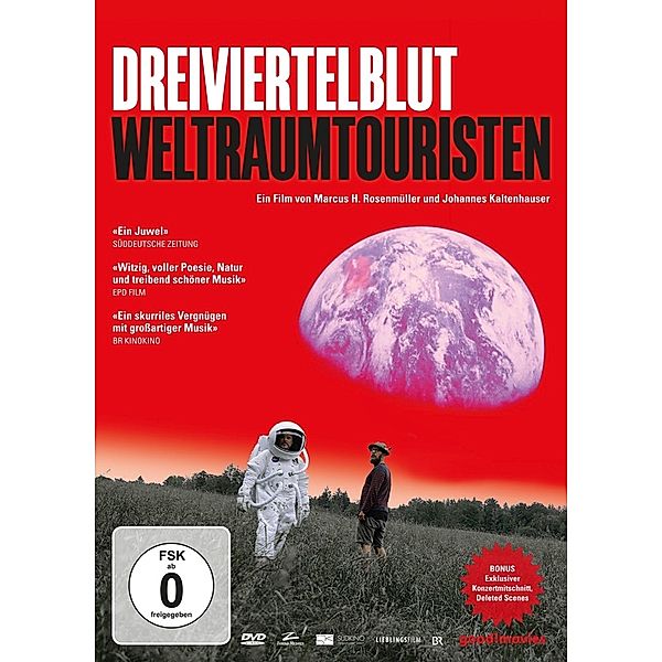 Dreiviertelblut - Weltraumtouristen, Dreiviertelblut, Dvd