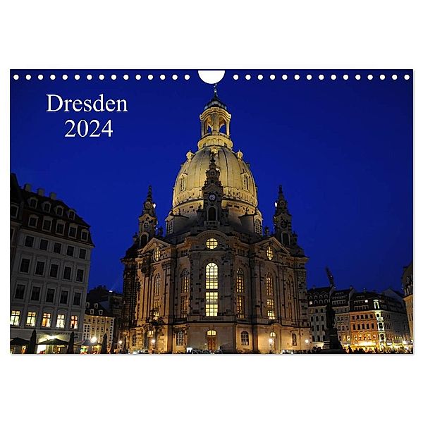 Dresden 2024 (Wandkalender 2024 DIN A4 quer), CALVENDO Monatskalender, Nordstern
