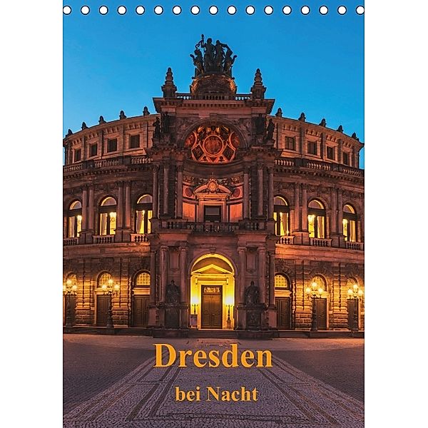 Dresden bei Nacht (Tischkalender 2014 DIN A5 hoch), Gunter Kirsch