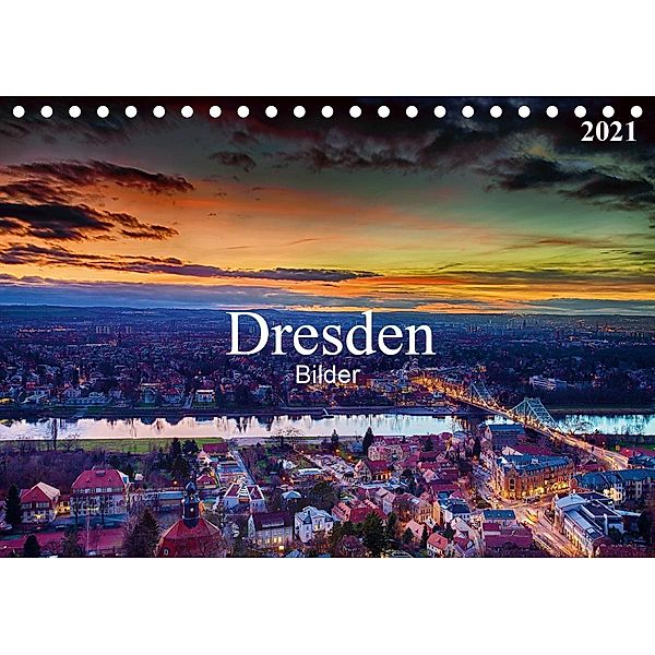 Dresden Bilder 2021 (Tischkalender 2021 DIN A5 quer), Dirk Meutzner