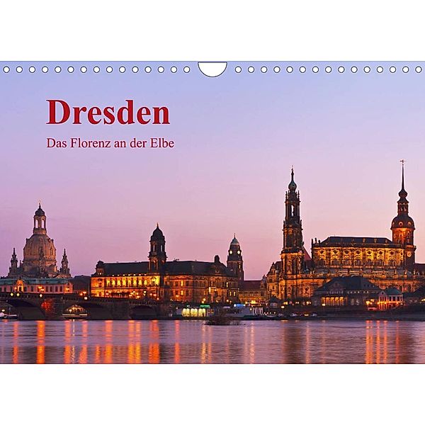 Dresden, das Florenz an der Elbe / CH-Version (Wandkalender 2023 DIN A4 quer), Gunter Kirsch