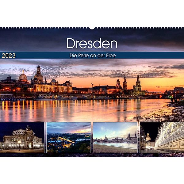 Dresden Die Perle an der Elbe (Wandkalender 2023 DIN A2 quer), Steffen Gierok