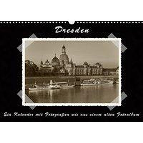 Dresden - Ein Kalender mit Fotografien wie aus einem alten Fotoalbum (Wandkalender 2020 DIN A3 quer), Gunter Kirsch