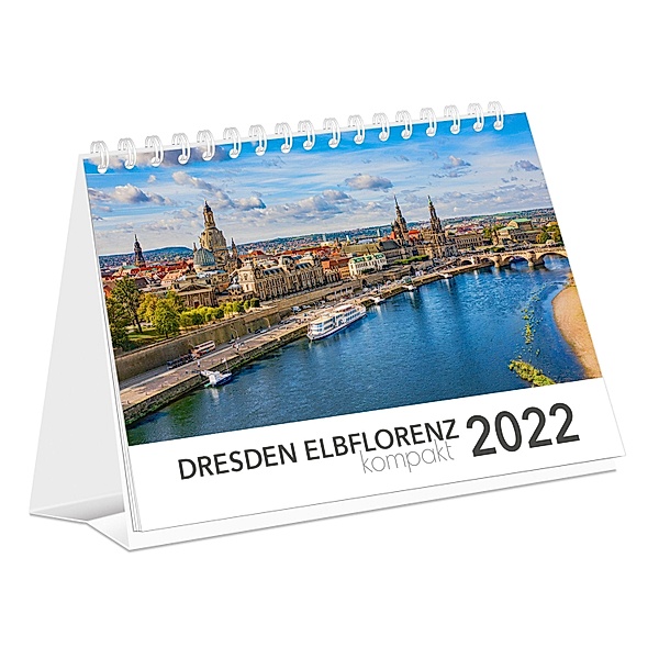 Dresden Elbflorenz kompakt 2022 Tischkal.