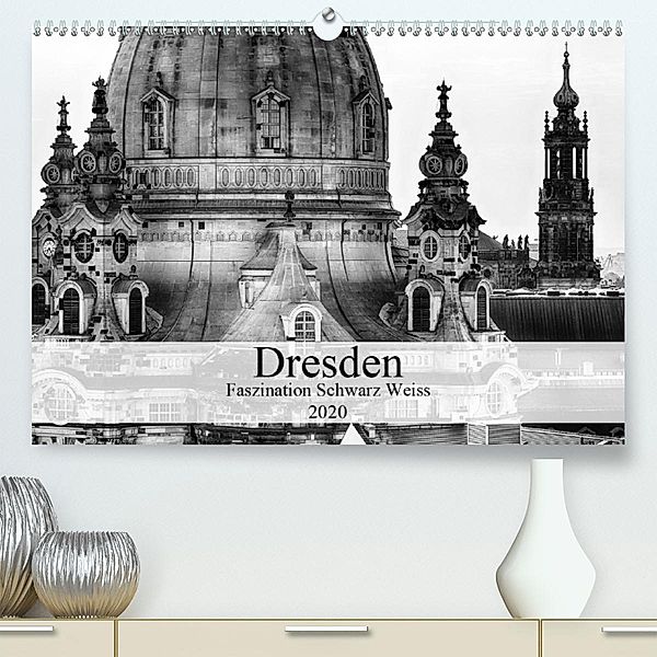 Dresden Faszination Schwarz Weiss (Premium-Kalender 2020 DIN A2 quer), Dirk Meutzner