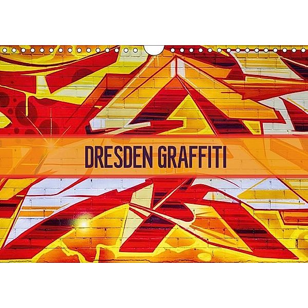 Dresden Graffiti (Wandkalender 2017 DIN A4 quer), Dirk Meutzner