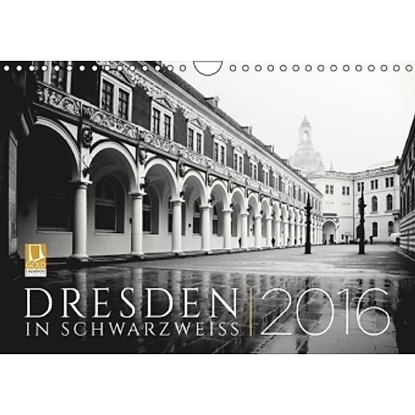 Dresden in Schwarzweiss - 2016 (Wandkalender 2016 DIN A4 quer), Dorit Fuhg