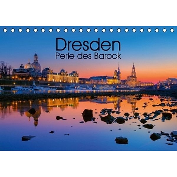 Dresden - Perle des Barock (Tischkalender 2015 DIN A5 quer), hessbeck.fotografix