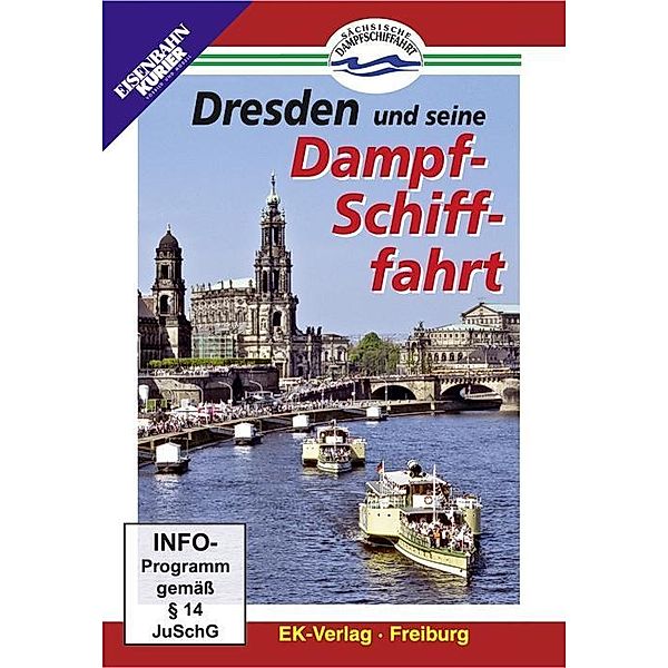 Dresden und seine Dampfschifffahrt, 1 DVD