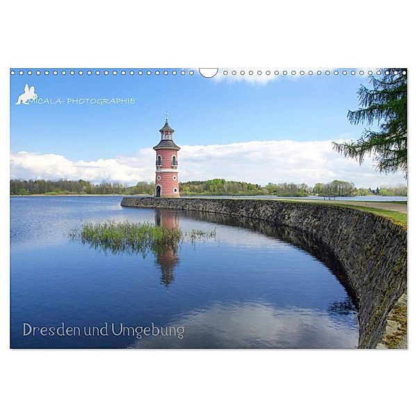 Dresden und Umgebung (Wandkalender 2024 DIN A3 quer), CALVENDO Monatskalender, Micala-Photographie Mike klette