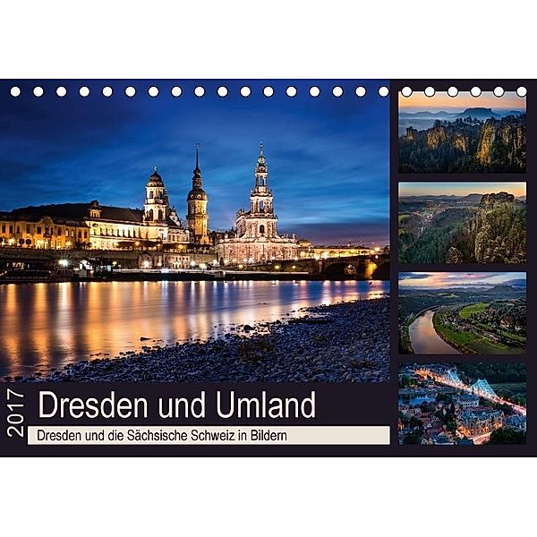 Dresden und Umland (Tischkalender 2017 DIN A5 quer), Eva R. Lima