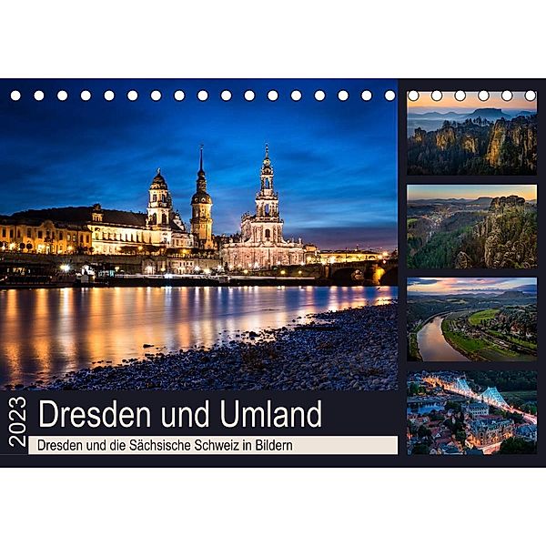 Dresden und Umland (Tischkalender 2023 DIN A5 quer), Eva R. Lima