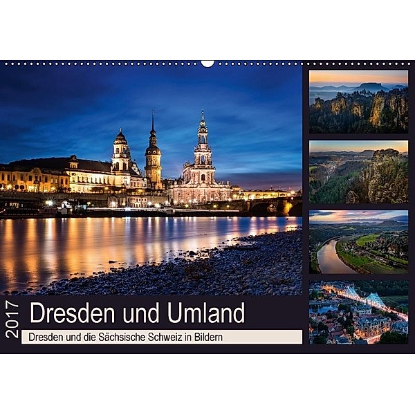 Dresden und Umland (Wandkalender 2017 DIN A2 quer), Eva R. Lima