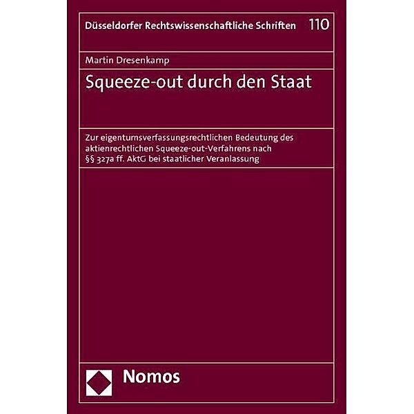 Dresenkamp, M: Squeeze-out durch den Staat, Martin Dresenkamp