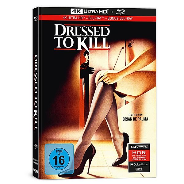 Dressed to Kill - 3-Disc Limited Collector's Edition im Mediabook, Brian de Palma