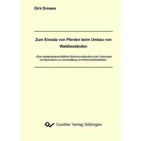 Drewes, D: Zum Einsatz von Pferden, Dirk Drewes