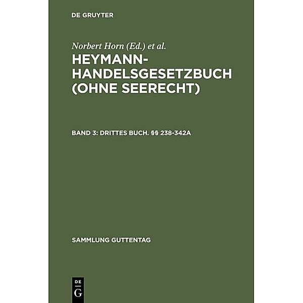 Drittes Buch. §§ 238-342a.Bd.3